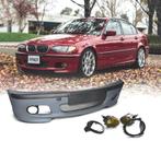 PARE CHOCS FRONTAL BMW E46 99-05 LOOK PACK M FEUX BROUILLARD, Auto-onderdelen, Verzenden, Nieuw