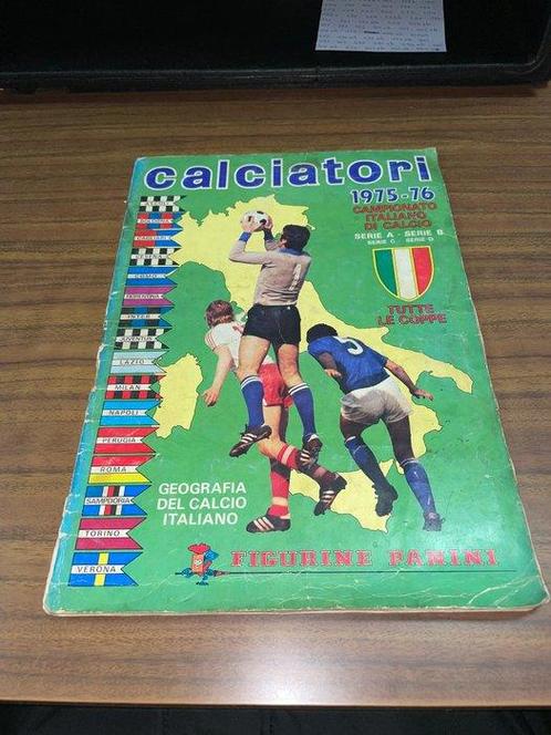 Panini - Calciatori 1975/76 - Incomplete Album, Verzamelen, Overige Verzamelen