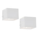 2dekans | Techvavo® Oplaadbare Wandlamp - 2 Stuks -, Huis en Inrichting, Ophalen of Verzenden, Nieuw