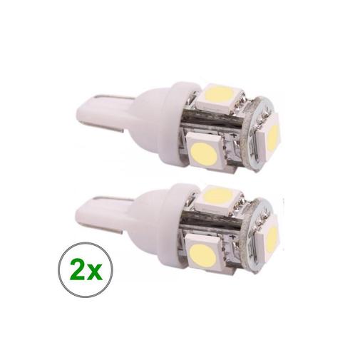 2 stuks T10 5 SMD LED kentekenverlichting voor autos, Auto diversen, Overige Auto diversen, Verzenden