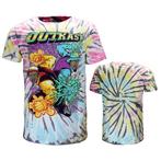OutKast Superheroes Dip Dye T-Shirt - Officiële Merchandise, Nieuw