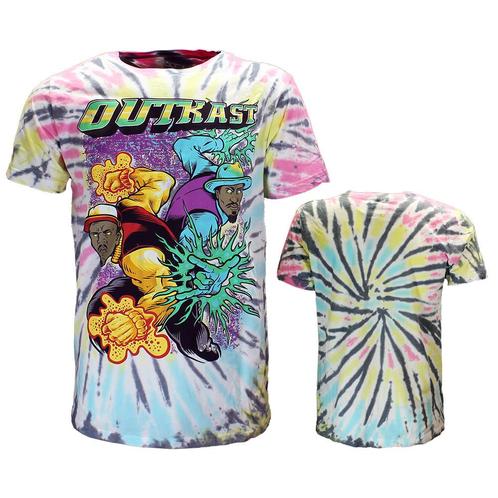 OutKast Superheroes Dip Dye T-Shirt - Officiële Merchandise, Vêtements | Hommes, T-shirts