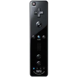 Wii Controller / Remote Motion Plus Zwart Origineel, Games en Spelcomputers, Spelcomputers | Nintendo Wii, Zo goed als nieuw, Ophalen of Verzenden