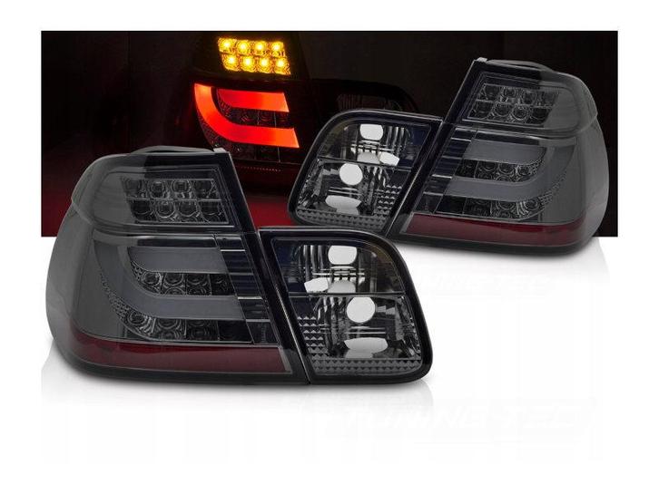 LED achterlichten Smoke geschikt voor BMW E46, Auto-onderdelen, Verlichting, Nieuw, BMW, Verzenden