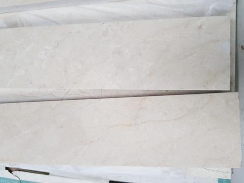 Plinthe marbre Marfil 40x7x1,5 70 mcrt liquidation stock, Doe-het-zelf en Bouw, Plinten en Afwerking, Ophalen