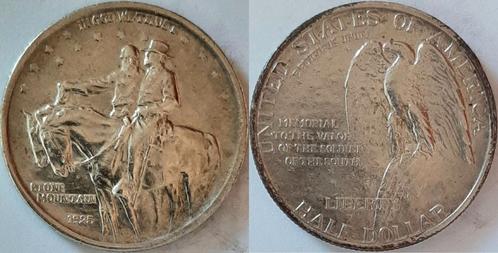 0,5 Dollar 1925 Usa (MuntenenBankbiljetten-Wereldmunten), Timbres & Monnaies, Monnaies | Amérique, Envoi