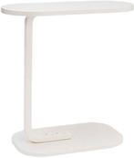 2dekans | Ceruzo Bijzettafel – Wit Banktafel – Metaal met, Huis en Inrichting, Tafels | Bijzettafels, Ophalen of Verzenden, Nieuw