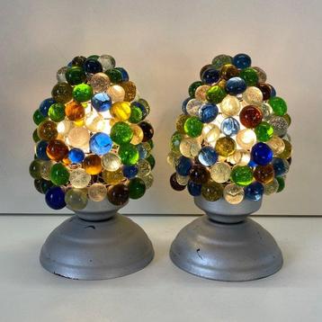 Venetiaanse Druiven Lampen - Tafellamp (2) - Glas