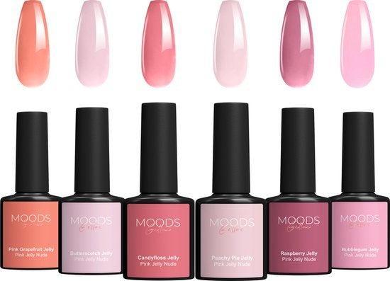 Tweedekans | Moods Gellac 6-delige Set - Transparante Gel, Handtassen en Accessoires, Uiterlijk | Lichaamsverzorging, Ophalen of Verzenden
