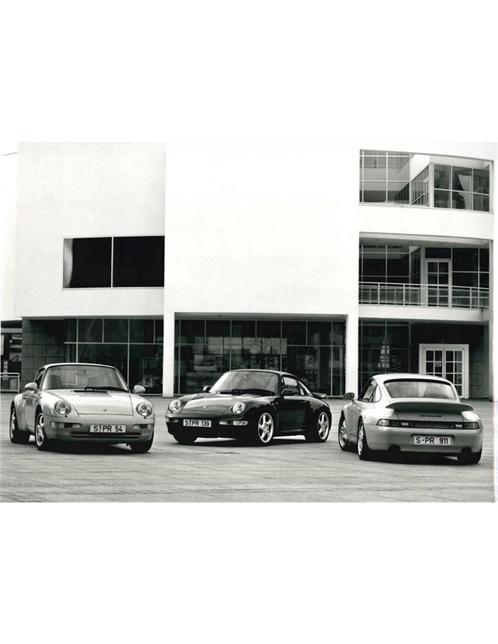 1995-1996 PORSCHE 911 CARRERA 4 | 911 TURBO | 911 CARRERA, Boeken, Auto's | Folders en Tijdschriften