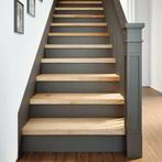 vidaXL Traptreden 2 st 80x25x2 cm onbehandeld massief, Doe-het-zelf en Bouw, Ladders en Trappen, Verzenden, Nieuw