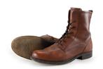 Manfield Veterboots in maat 41 Cognac | 5% extra korting, Kleding | Dames, Overige kleuren, Verzenden, Overige typen, Manfield