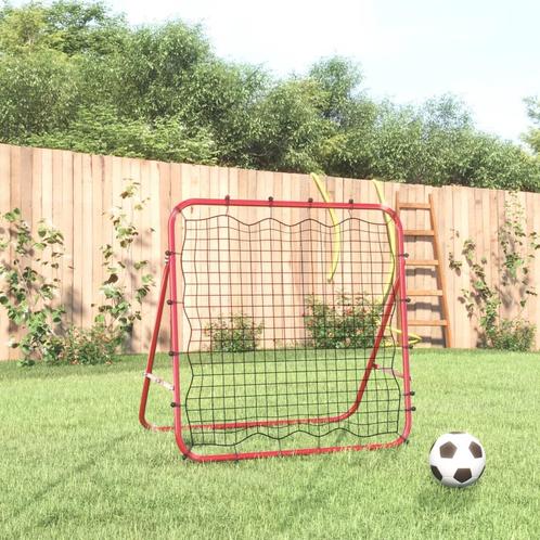 vidaXL Voetbal kickback rebounder verstelbaar 96x80x96 cm, Sports & Fitness, Football, Envoi