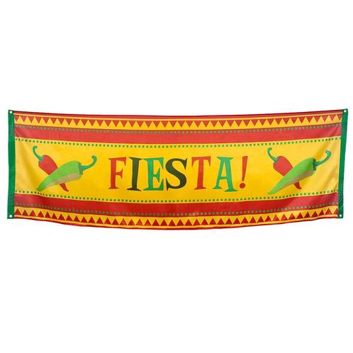 Mexicaanse Banner Fiesta 2,2m, Hobby & Loisirs créatifs, Articles de fête, Envoi