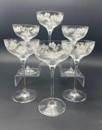 Perrier Jouët - Emile Gallé - Champagneglas (6) - Cuvée