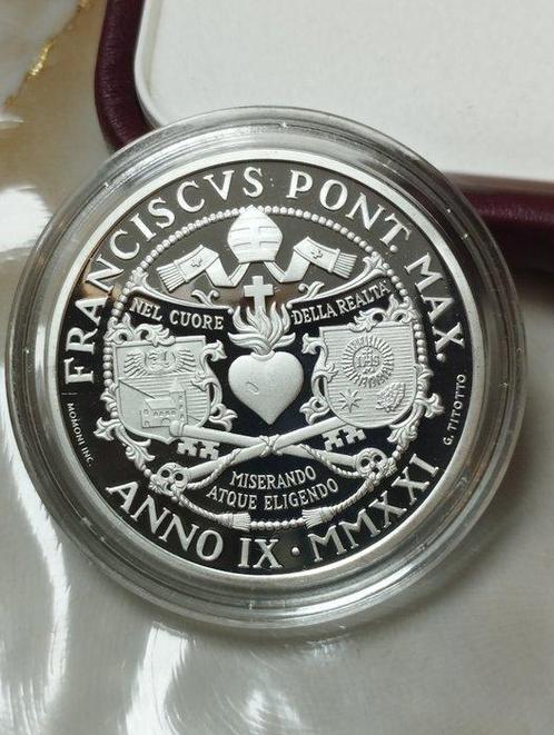 Vatican. 10 Euro 2021 Sacro Cuore Proof (Sans Prix de, Postzegels en Munten, Munten | Europa | Euromunten