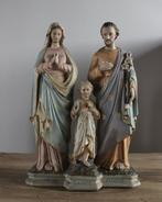 Sculpture, Sainte Famille - 41 cm - Plâtre, Antiquités & Art