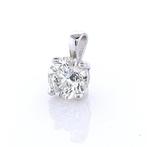 Zonder minimumprijs - Hanger - 14 karaat Witgoud - 0.70ct.