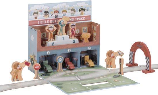 Little Dutch Speelkoffer Racebaan - Hout (Binnenspeelgoed), Enfants & Bébés, Jouets | Autre, Envoi