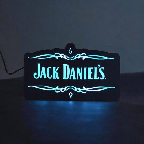 Enseigne lumineuse - JACK DANIELS - Plastique, Antiek en Kunst, Kunst | Designobjecten