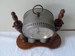 Wekker - Antiek Zink, hout, ijzer, nikkel, glas - 1910-1920
