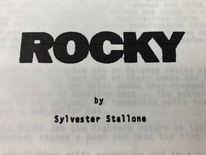 Rocky (1976) - Sylvester Stallone as Robert Rocky Balboa -, Verzamelen, Film en Tv