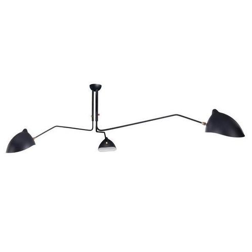 Hanglamp Contemporary 3-arm zwart, Maison & Meubles, Lampes | Suspensions, Envoi