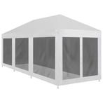 vidaXL Partytent met 8 mesh zijwanden 9x3 m, Tuin en Terras, Verzenden, Nieuw