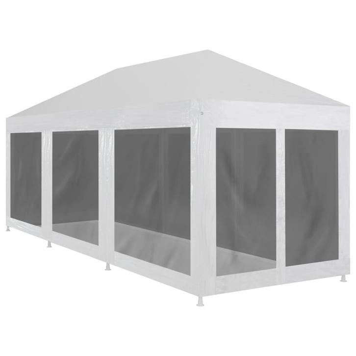 vidaXL Partytent met 8 mesh zijwanden 9x3 m, Tuin en Terras, Partytenten, Nieuw, Verzenden