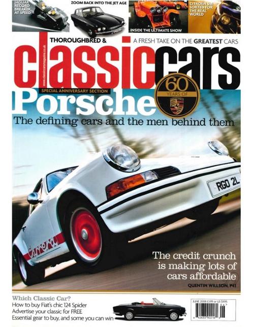 2008 THOROUGHBRED & CLASSIC CARS 419 ENGELS, Boeken, Auto's | Folders en Tijdschriften