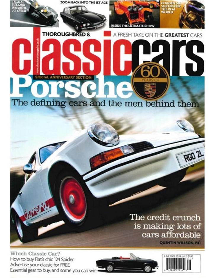 2008 THOROUGHBRED & CLASSIC CARS 419 ENGELS, Boeken, Auto's | Folders en Tijdschriften