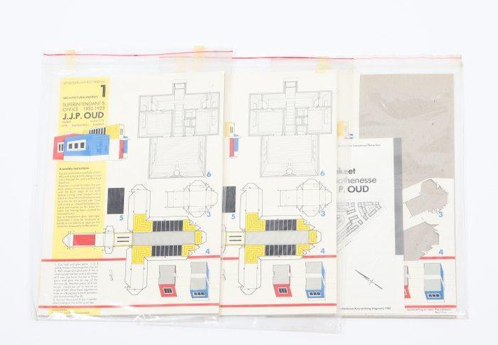 Modelbouwdoos (9) - Gerrit Rietveld Architectural models, Antiek en Kunst, Antiek | Overige Antiek