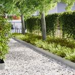 vidaXL Gazonranden 20 pcs Zilver 100 x 0.5 x 20 cm, Tuin en Terras, Verzenden, Nieuw