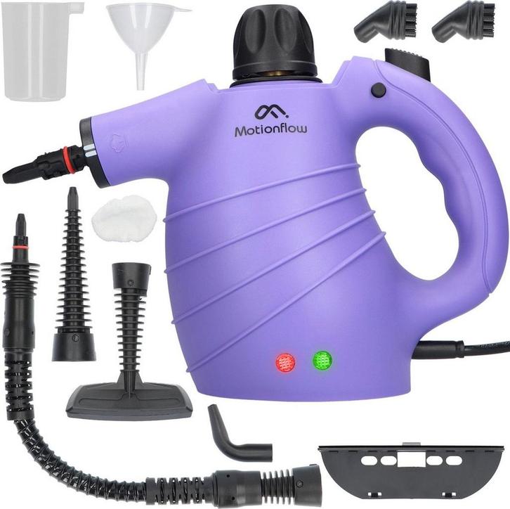 2dekans | Motionflow Handstoomreiniger - 1150 Watt - 450 ML, Elektronische apparatuur, Stoomapparaten, Ophalen of Verzenden