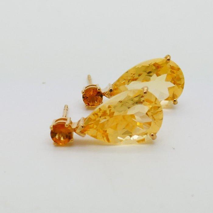 Zonder minimumprijs - Oorbellen - 14 karaat Geel goud -, Bijoux, Sacs & Beauté, Boucles d'oreilles