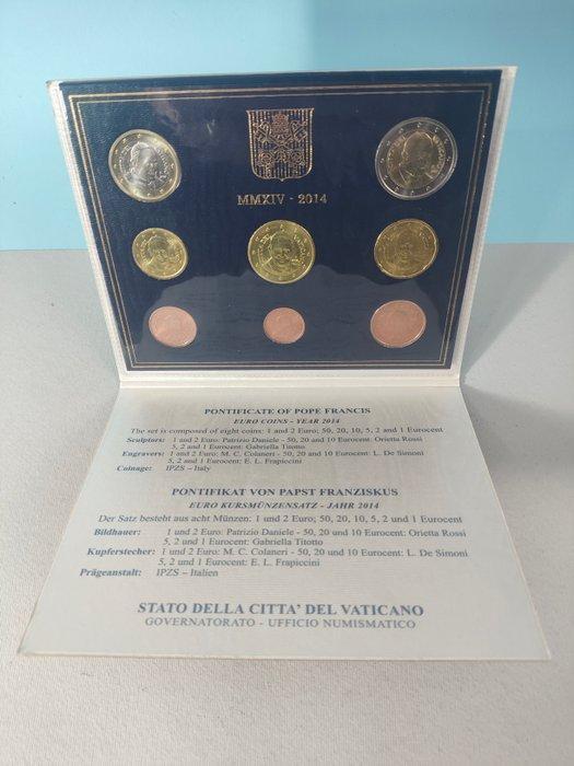 Vaticaan. Year Set (BU) 2014 (Zonder Minimumprijs), Postzegels en Munten, Munten | Europa | Euromunten