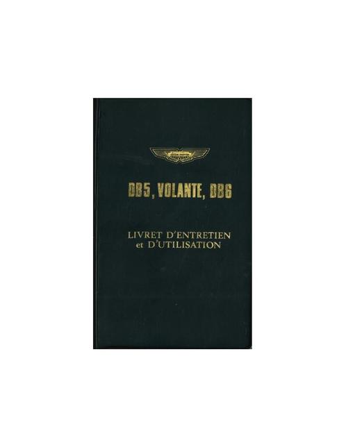 1966 ASTON MARTIN DB5 / DB6 VOLANTE INSTRUCTIEBOEKJE FRANS, Auto diversen, Handleidingen en Instructieboekjes, Ophalen of Verzenden