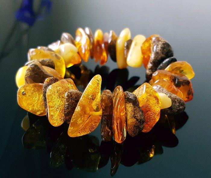 Amber Natuurlijke Baltische barnsteenarmband- 40 g, Collections, Minéraux & Fossiles