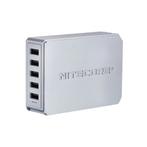 NITECORE UA55 5-Port USB HUB 5V 10A 50W (Ports en Hubs), Informatique & Logiciels, Accumulateurs & Batteries, Verzenden
