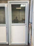 PVC deuren 98x215 in voorraad, ideaal voor garage, tuinhuis, Nieuw, Deurkozijn, Kunststof, 150 tot 225 cm