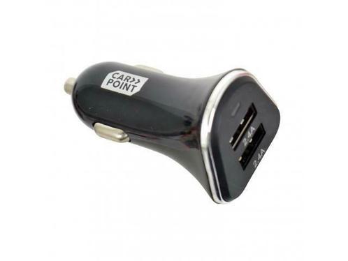 Auto oplader USB 12V/24V Dual, Auto diversen, Carkits, Ophalen of Verzenden