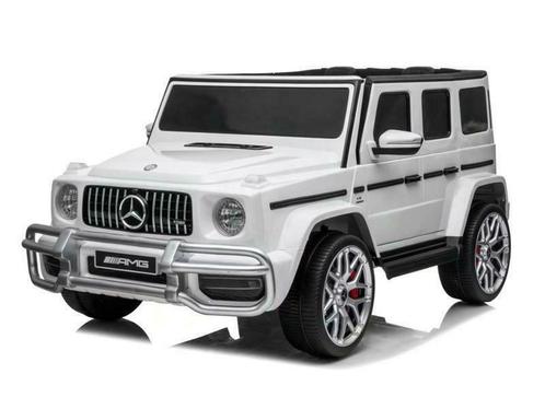 2 persoons Mercedes G63 AMG, 24v en 4x4 kinder accu voertuig, Kinderen en Baby's, Speelgoed |Speelgoedvoertuigen, Nieuw, Afstandsbediening