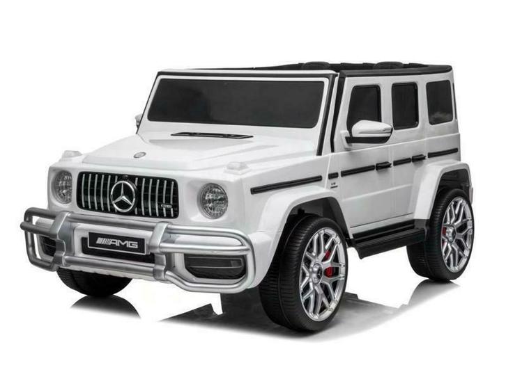 2 persoons Mercedes G63 AMG, 24v en 4x4 kinder accu voertuig, Kinderen en Baby's, Speelgoed |Speelgoedvoertuigen, Nieuw, Afstandsbediening