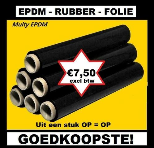 EPDM rubberfolie A-merk v.a.  €7,50 m² excl., Doe-het-zelf en Bouw, Dakpannen en Dakbedekking, Overige kleuren, 15 m² of meer