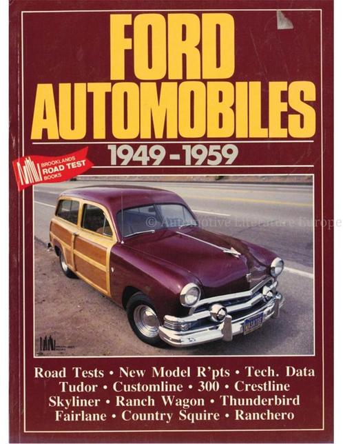 FORD AUTOMOBILES 1949-1959 (BROOKLANDS ROAD TEST), Boeken, Auto's | Boeken