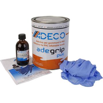 Adeco Adegrip PVC rubberboot lijm 2 componenten 850g beschikbaar voor biedingen