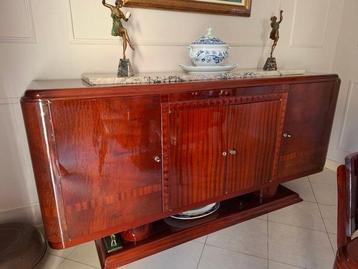 Buffet - Acajou - Buffet Art Déco en placag