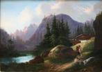 Gustav Barbarini (1840-1909) - Austrian Alpine landscape