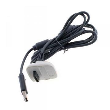 Microsoft Xbox 360 Play & Charge Kabel-Wit (Xbox 360) beschikbaar voor biedingen