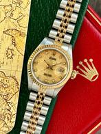 Rolex Lady-Datejust 26 69173G uit 1988, Bijoux, Sacs & Beauté, Verzenden